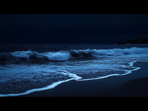 Ocean sounds to Brain Massage While You Sleep, Melatonin Release, Stop Overthinking, Worry & Stress