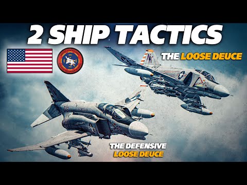2 Ship Tactics | Real Top Gun Tactics | F-4 Phantom II | THE LOOSE DEUCE | Digital Combat Simulator