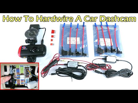 How To Hardwire A Car Dash Camera w/ Parking Mode