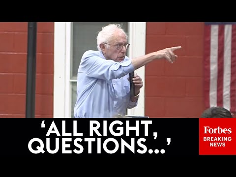 JUST IN: Bernie Sanders Takes Multiple Questions From Voters At West Virginia Rally