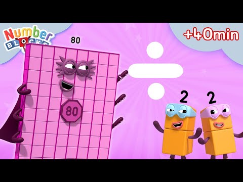 Number Magic Division | Learn to count challenge for kids | 12345 - Learn to divide | Numberblocks