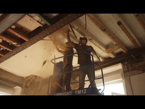 Removing Two Ceilings Reveals The Original