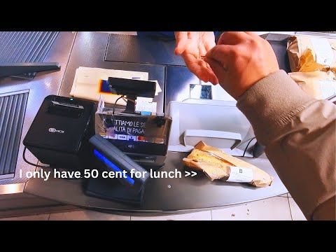 50 cents for LUNCH in The Most Expensive City in ITALY [CC] [4K]