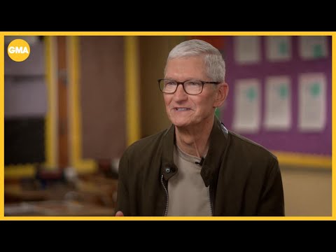 Tim Cook talks Apple's 50th anniversary