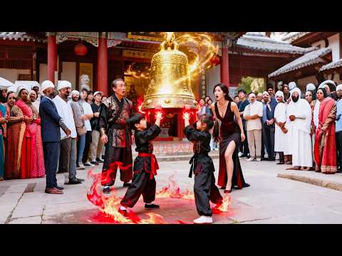 2 wild kids lifted 300t bell. The God of War saw them as his direct grandsons and took them home