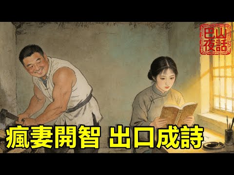 憨漢娶回口吃的瘋妻，被笑成“雙傻成家”，誰知婚後瘋妻開智，出口成詩，引來翰林院編修納為弟子，夫妻雙雙名揚天下！【巴山夜話】#民間故事 #故事分享 #人生哲理