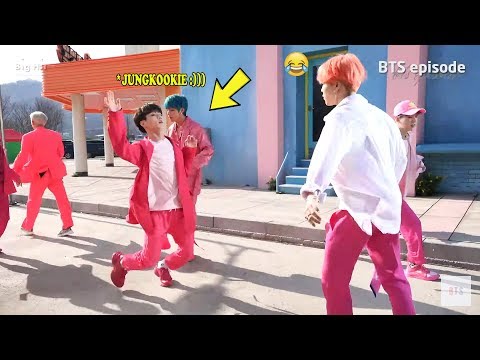 BTS JUNGKOOK makes his hyungs laugh! :)))