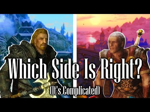 The Skyrim Civil War Explained: Which Side Is Right?