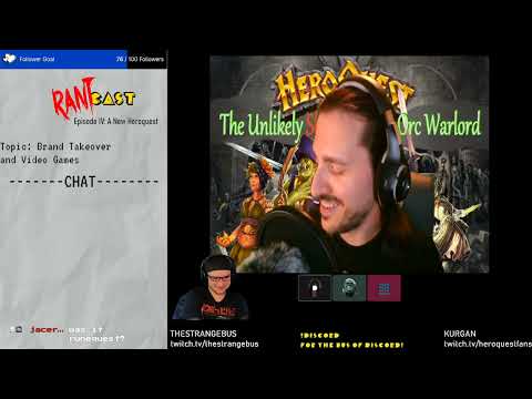 TheRantCastPodCast [Season Zero] Ep. IV: A New HeroQuest, Ft. Bonus Guest Amalgamash!