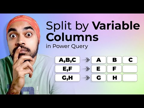 Split by Variable Columns in Power Query