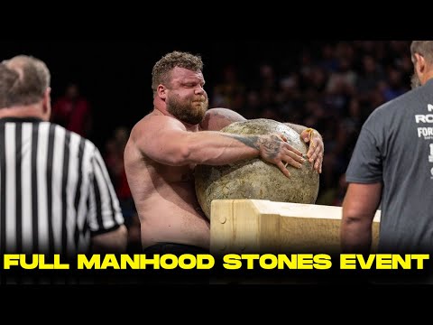 2025 STRONGEST MAN ON EARTH FULL MANHOOD STONES EVENT