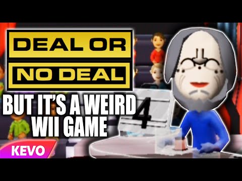 Deal Or No Deal but it's a weird wii game