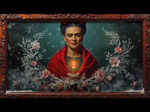 Frida Kahlo’s Emotional Christmas | TV Art (4K AI Painting Loop)