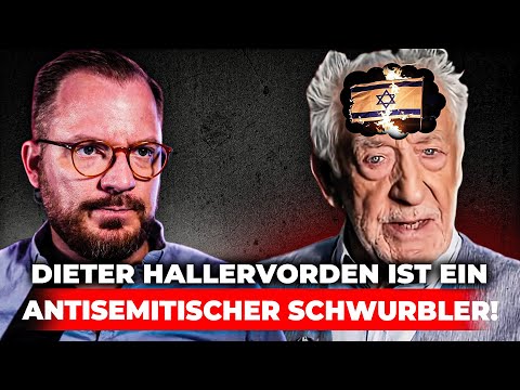 Dieter Hallervorden ist ein antisemitischer Schwurbler!