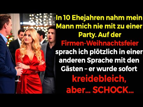 In 10 Jahren nahm mein Mann mich nie zu seinen Partys❌💃 Bei der Firmen-Weihnachtsfeier…😏🤫
