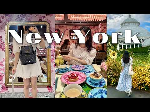NY: Chanel New Drop, ALO & ZARA Try-on, Hidden Café & Van Gogh Garden