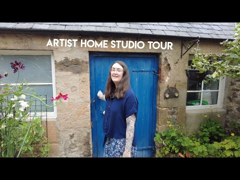 Look inside my ART STUDIO 👀