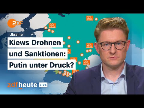 Ukraine: Wie Trump und die EU Putin mit Sanktionen zum Frieden drängen wollen | ZDFheute live