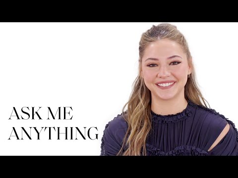 Madelyn Cline Reveals Craziest 'Outer Banks' Stunt & Her Favorite Martinis | Ask Me Anything | ELLE