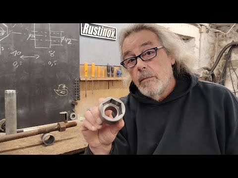 Making an extra long socket wrench part 1.