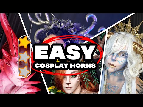 3 Quick and Easy Ways to make Horns