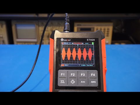 ToolTop ET829 3 in 1 Oscilloscope/DMM/AWG Review