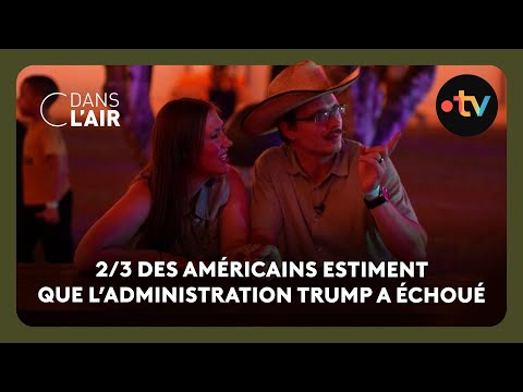 Inflation, pouvoir d'achat... Donald Trump face au mécontentement de ses citoyens