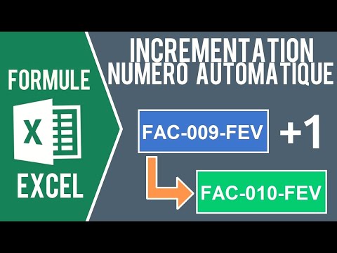 EXCEL - CREATE AN AUTOMATIC NUMBER (Invoice, quote, etc.)
