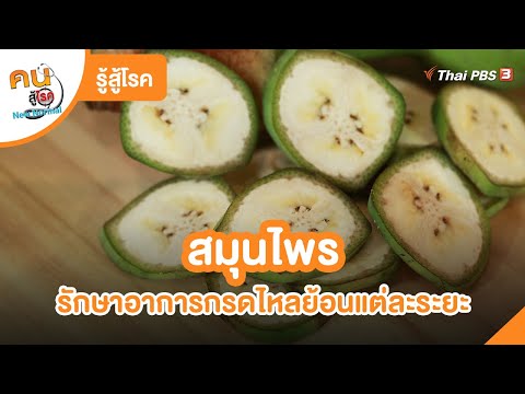 สมุนไพรรักษาอาการกรดไหลย้อนแต่ละระยะ | รู้สู้โรค  | คนสู้โรค