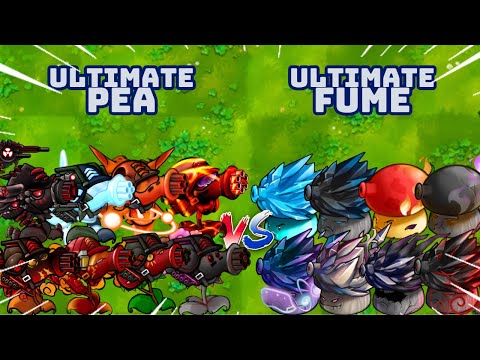 PvZ1 Fusion 3.2 Challenges!!! Team Ultimate Pea Vs Team Ultimate Fume | Who Will Win???