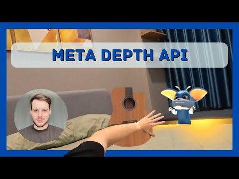 Meta Quest Depth API and Occlusion Shaders for Environment Occlusion in Mixed Reality