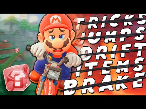 Can you beat Mario Kart World by ONLY Accelerating?!