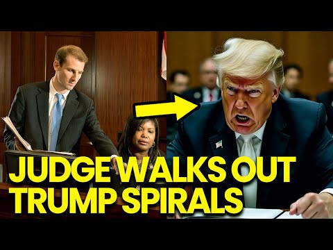 Trump SPIRALS OUT of Control FED UP Judge WALKS OUT