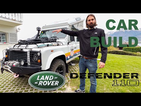 Land Rover Defender 110 Build & Setup - World Tour Expedition @nextmeridian.expedition)