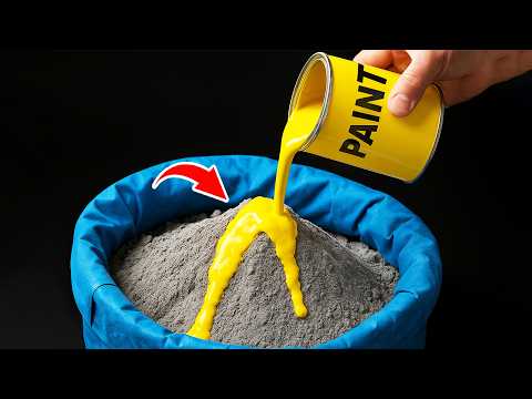 Mix CEMENT with PAINT and turn the impossible into a MILLION-DOLLAR Idea!