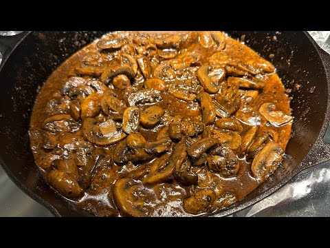 The Only Mushroom Pan Sauce You’ll Ever Need for your Steaks - Quick and Easy