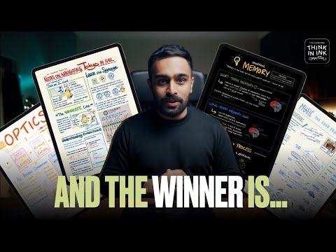 Announcing WINNERS to the Think in Ink Competition | Goodnotes on iPad