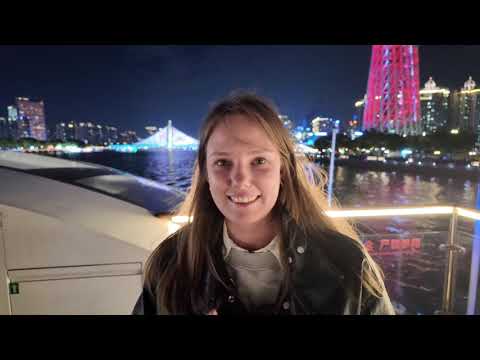 媳妇受邀在全运会期间夜游珠江，媳妇为啥哭了，为啥把广州当家了