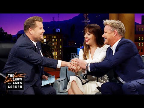 Dakota Johnson, Gordon Ramsay & James Make a Marathon Pact