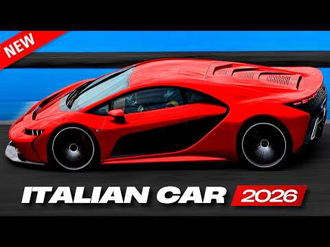 Top 12 New Italian Sports Cars for 2026-2027 (Interior & Exterior Walkaround)