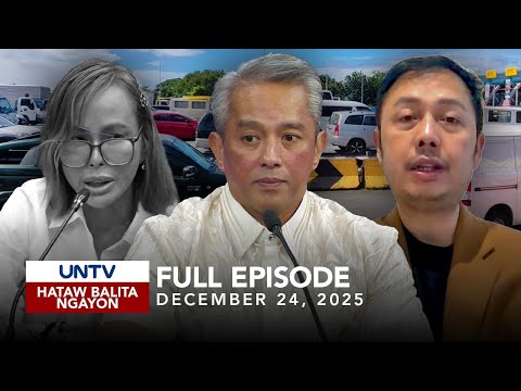 UNTV: Hataw Balita Ngayon | December 24, 2025