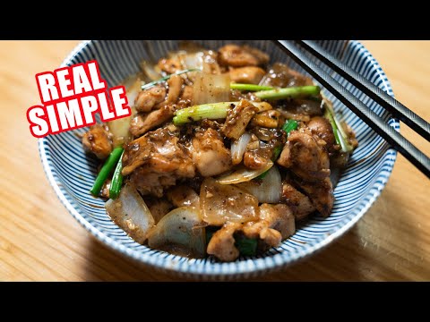 How My Mom Made Simple Chicken Stir Fry - Cantonese Basics