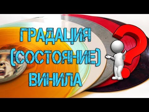 О градации (состоянии) винила