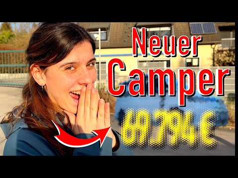 Mein ERSTES Auto ist ein Camper! 😱 Ein Traum wird Realität bei der Abholung meines Fahrzeugs.