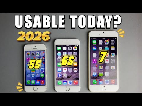 Is OLD iPhone Still Usable in 2026? iPhone 5s, 6, 6s, 7 (Tested)