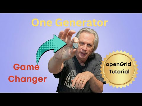 Can One Generator Transform OpenGrid Connections?