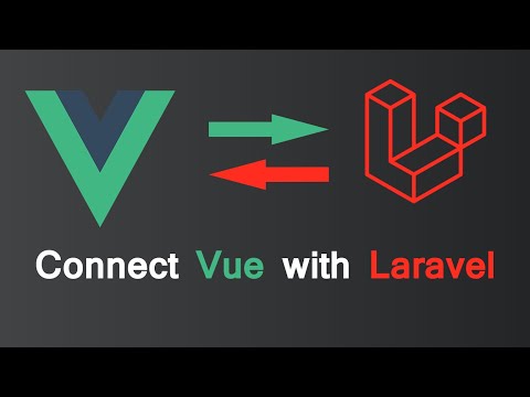 Connect Vue JS Frontend with Laravel Backend (Hindi)