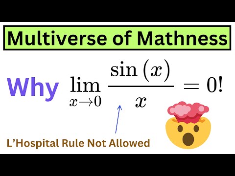 No ONE Explains Why Limit sin(x)/x = 1 like this!