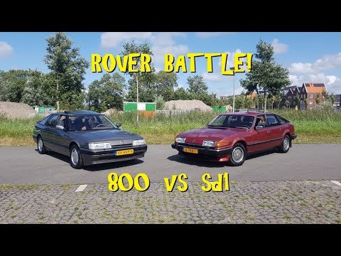 Real Road Test: Rover battle! 800 vs SD1