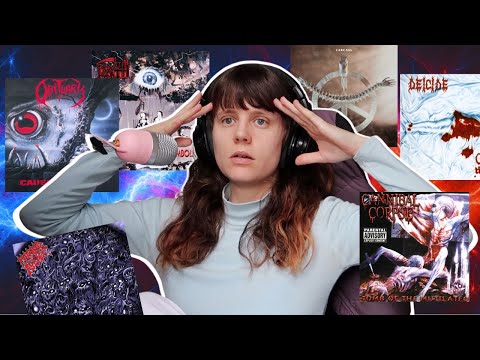 first time listening to DEATH METAL 💀 Death, Cannibal Corpse, Morbid Angel